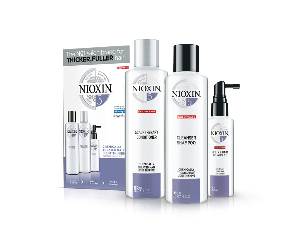 Nioxin 3 Part System No.5 Starter Kit (Velikost 150+150+50 ml)
