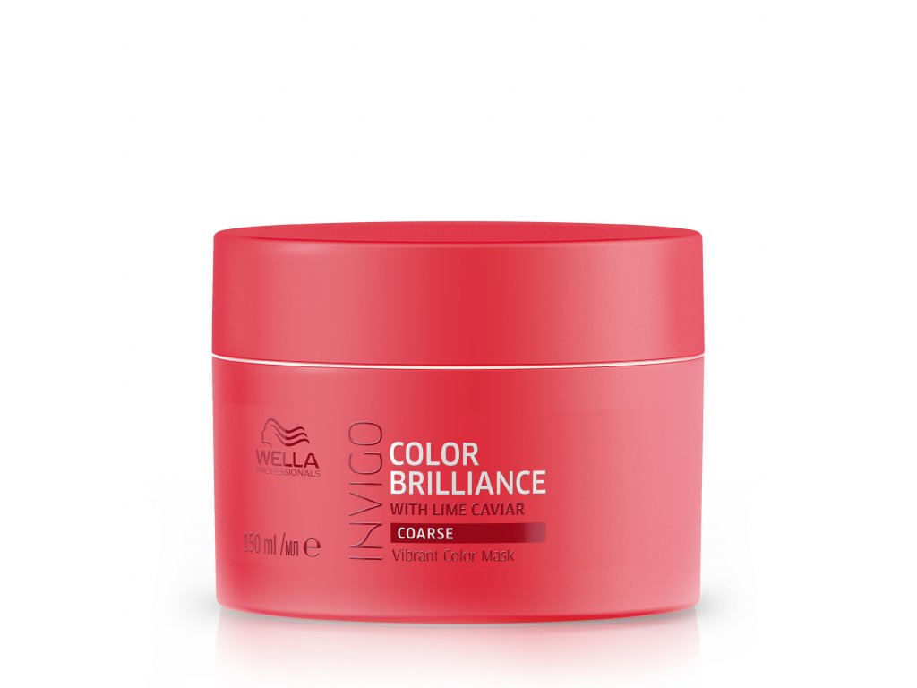Wella Professionals Invigo Color Brilliance Vibrant Color Mask Coarse (Velikost 15 ml)