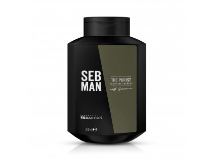 Seb Man The Purist Purifying Shampoo (Velikost 250 ml)