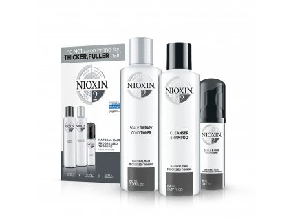 Nioxin 3 Part System No.2 Starter Kit (Velikost 150+150+40 ml)
