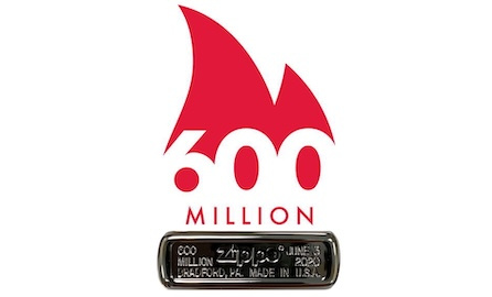 600 Million Zippo Lighters - výroční zapalovač