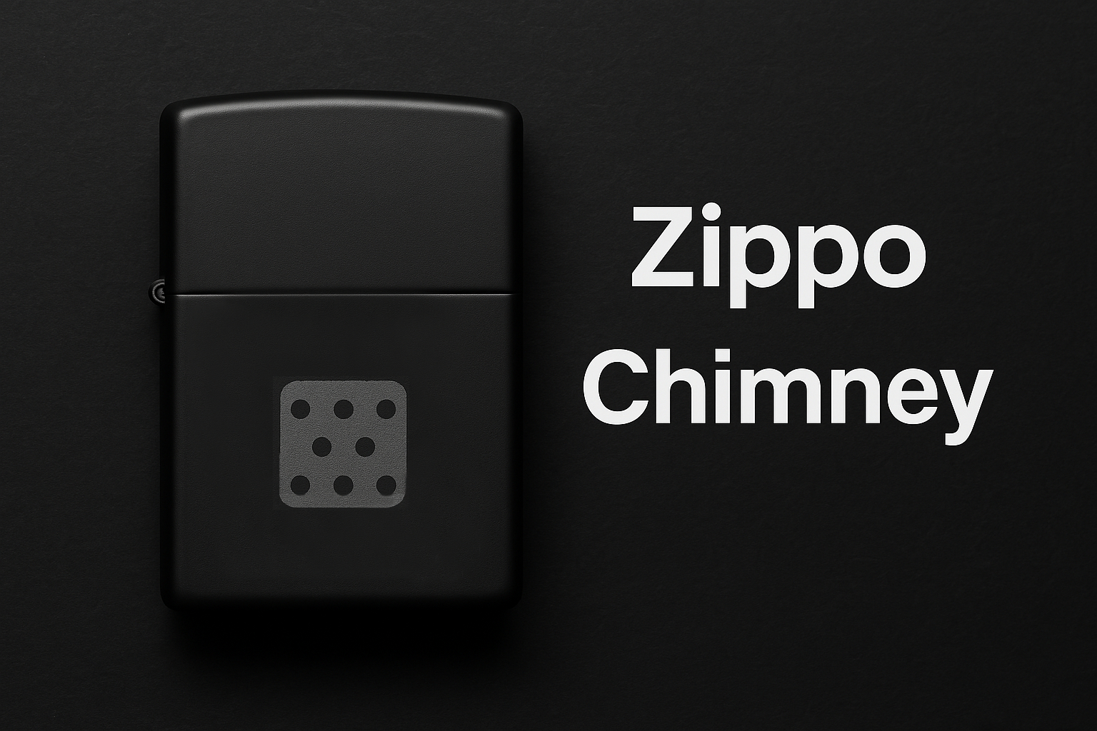 Zippo Chimney – design vzdává hold technickému detailu