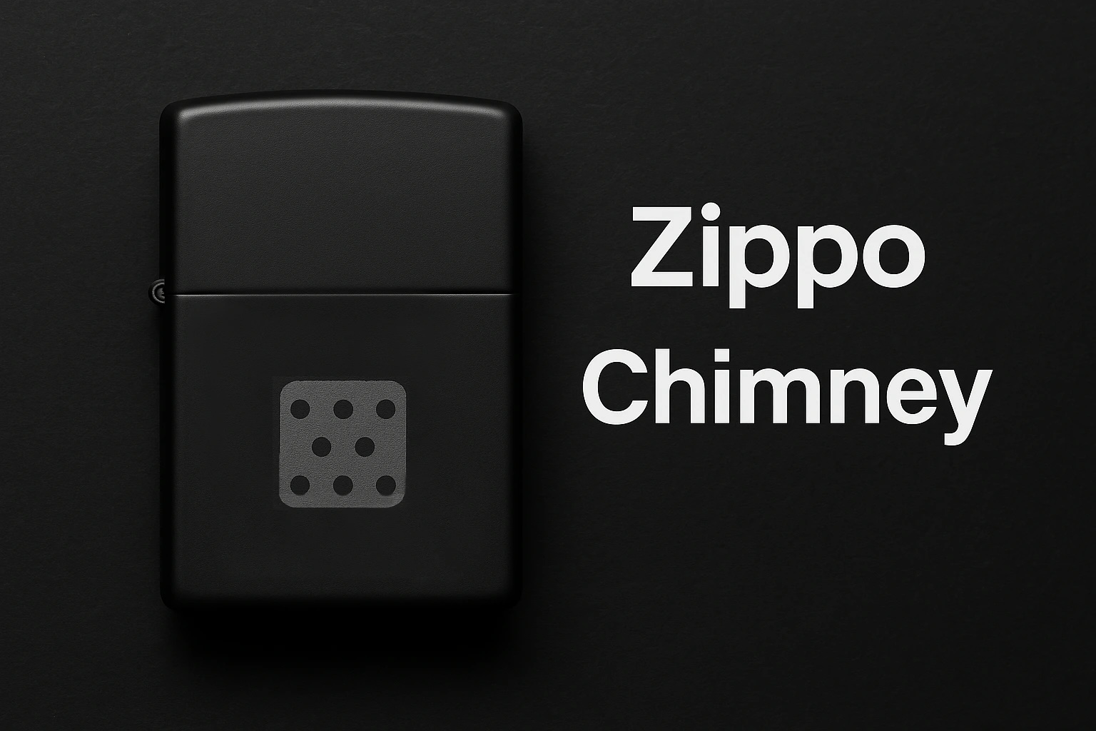Zippo Chimney – dizajn vzdáva hold technickému detailu