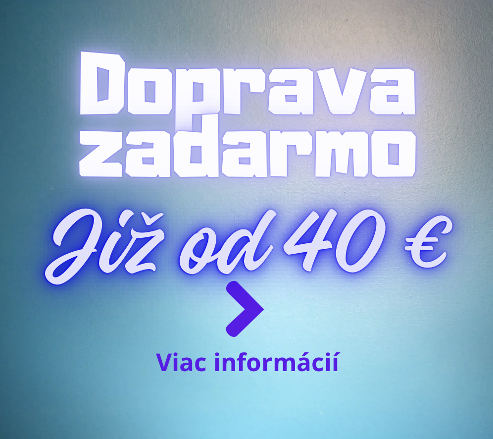 Doprava zadarmo od 40 EUR