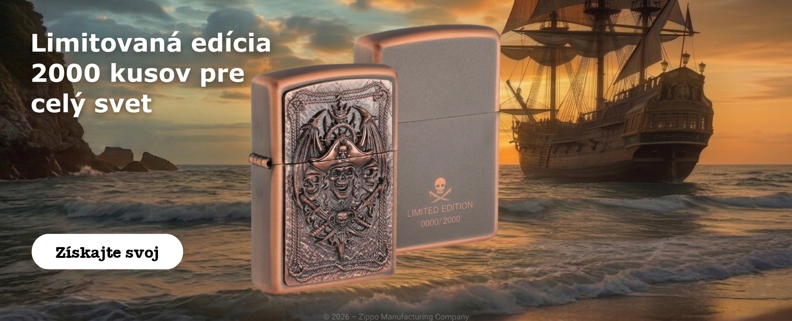 Pirate Zippo LE