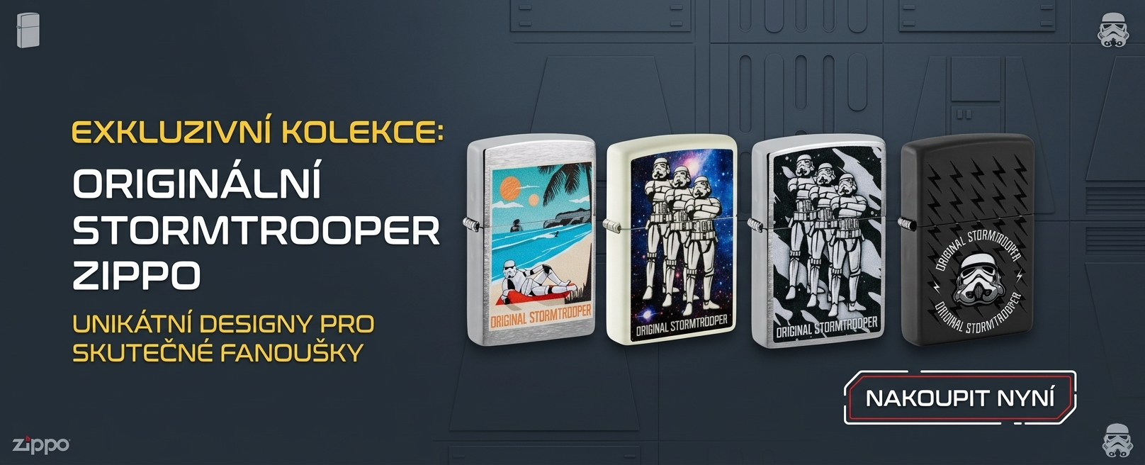 Stormtrooper Zippo - kolekce