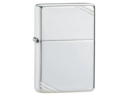 vintage with slashes sterling silver zippo