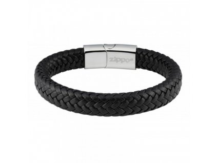 Zippo Double Braided Leather Náramok 2