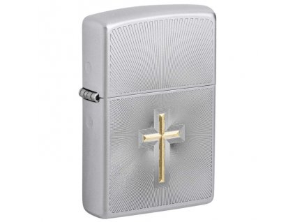 cross design zippo 20969