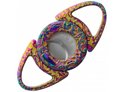 Ořezávač Cig-R Cigar Cutter Bull's Eye Antik Rainbow