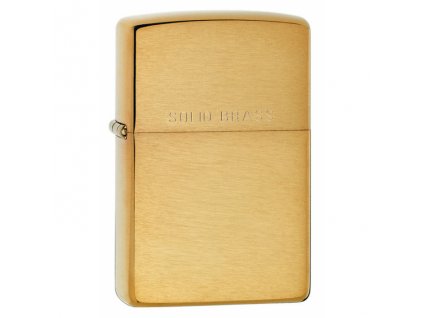 zippo solid brass 23001