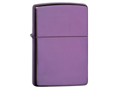 high polish purple zippo 26001