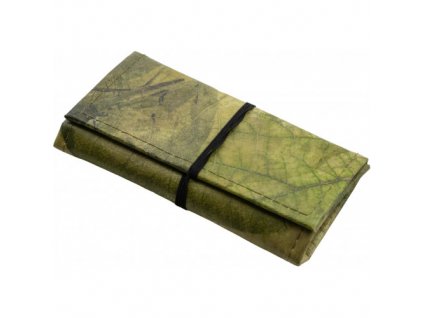 Pouzdro z teakových listů / zelené Tortuga Verde