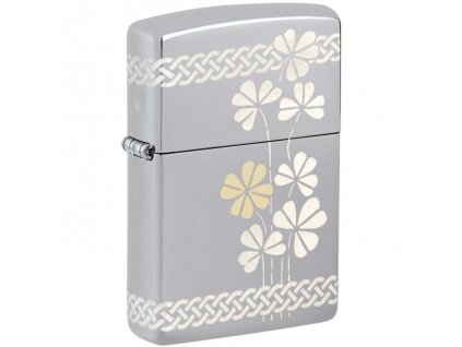 clover design zippo zapalovac 22075