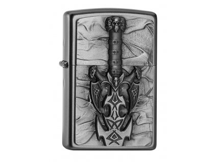 zippo 257227 dark side sword