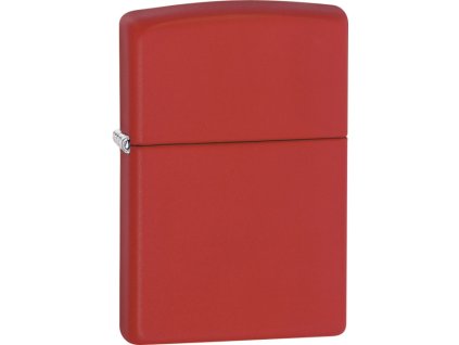 benzinovy zapalovac zippo red matte 26044