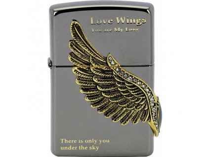 28149 love wings zippo