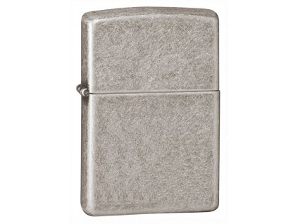 27009 zippo antique silver plate