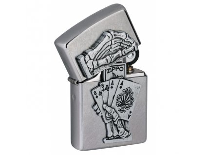 dead mans hand emblem zippo zapalovac 25633 4