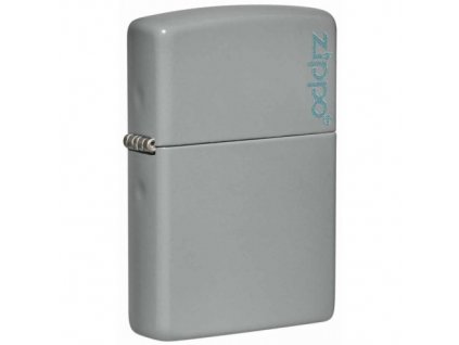 Flat Grey Zippo Logo 26948