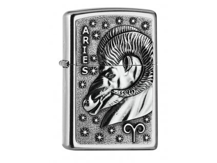aries zodiac emblem zippo beran 25555