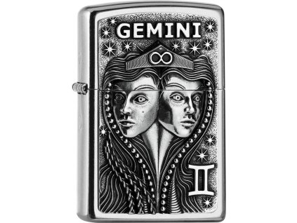 gemini zippo zapalovac blizenci