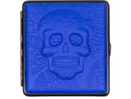 Tabatěrka Skull - modrá
