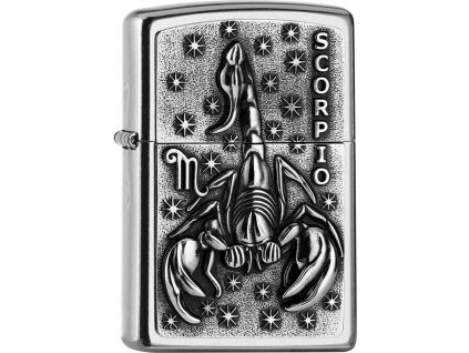 zippo scorpion znameni zapalovac