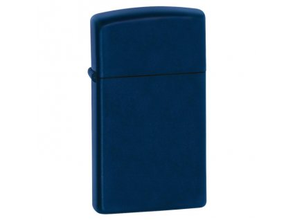 zippo navy matte slim 26916