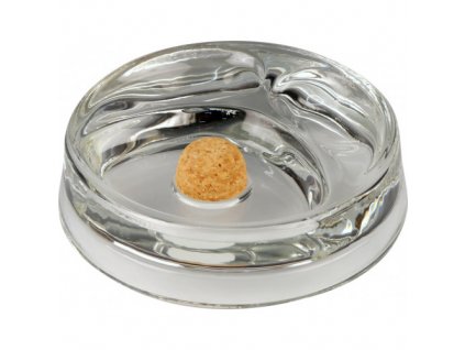 Fajkový popolník sklenený