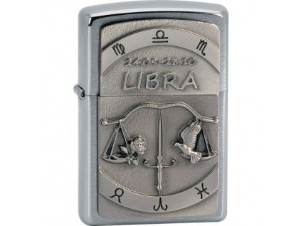 Znamení zvěrokruhu Váhy Zippo 21612