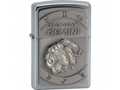 Znamení zvěrokruhu Blíženci Zippo 21608