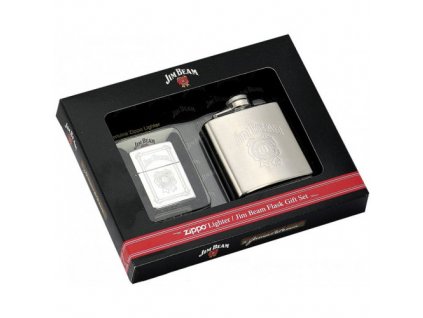 JIM BEAM FLASK SET 44061