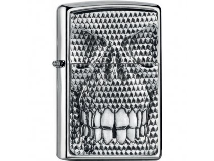 Carbon Skull Zippo 22035