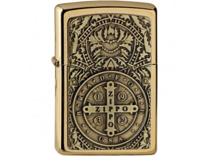 Medal of Zippo Brass 24112