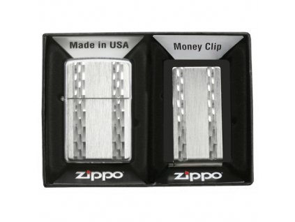 Vert Diamond + Money Clip Zippo