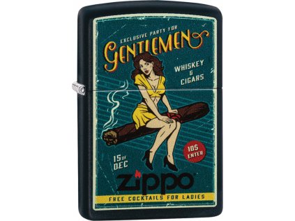 zippo cigar girl zapalovac