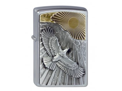 zippo eagle sun fly emblem