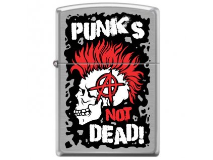 zippo punks not dead zapalovac 21964