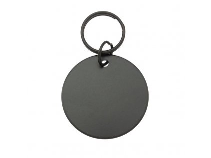 stainless dog id tag black nickel 4786 category l