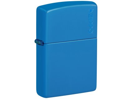 Sky Blue Matte Zippo