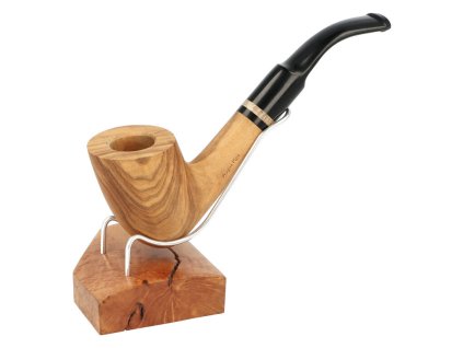 Stojánek na dýmku - briar + kov