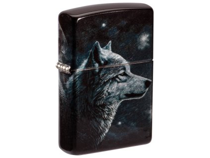wolf moon design zippo zapalovac 540