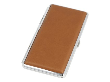 Cigaretové pouzdro PVC Cognac, 120 mm, 12 cigaret