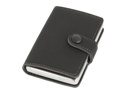 Cigaretové pouzdro Wallet Black, 8 cigaret, 100 mm