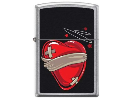 25964 zippo broken heart zapalovac