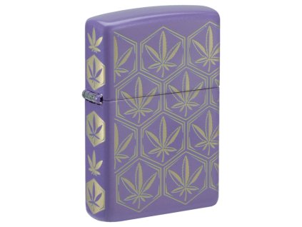66107 Honeycomb Cannabis Zippo Zapalovac