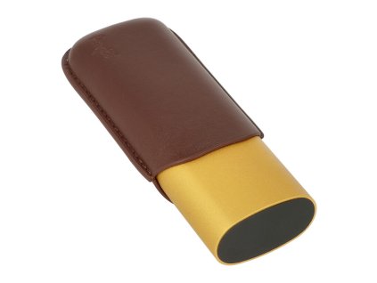 pouzdro na doutniky angelo 2ks hneda