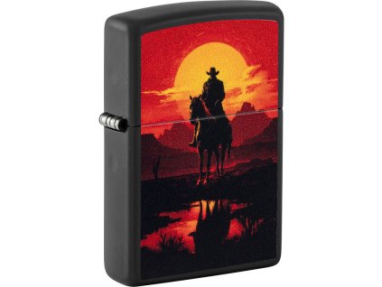 zippo western scene