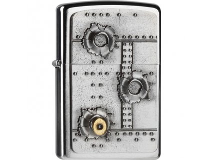 21805 zippo bullet holes 3D zapalovac